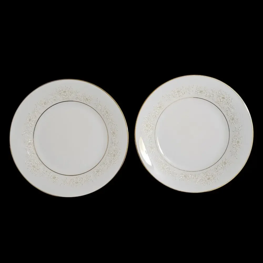 Noritake Dearest 2034 Set of 2 Bread Plates 6.5